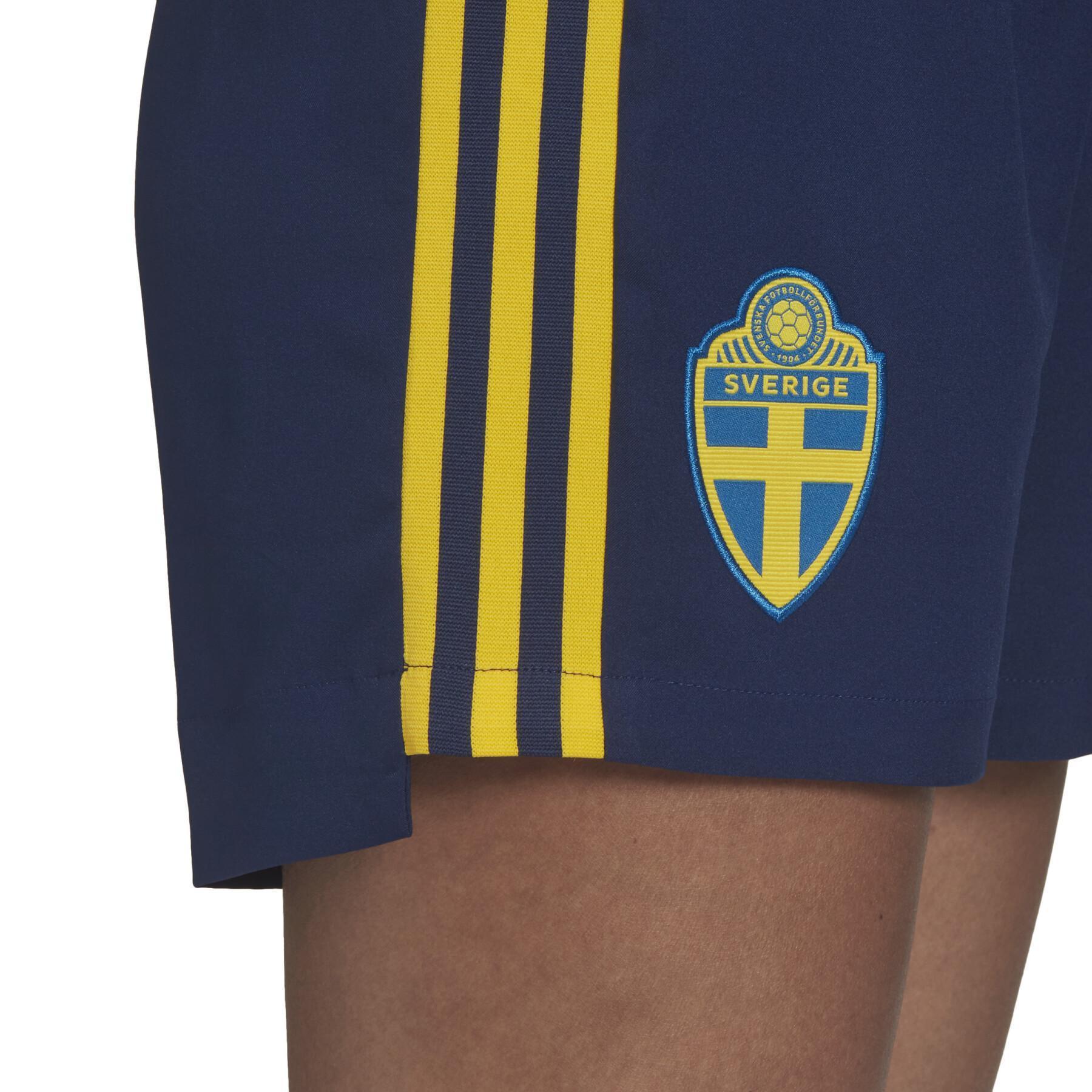 Short domicile femme Suède Euro Féminin 2022